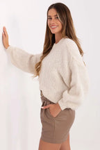 Pantaloncini in ecopelle - 219043