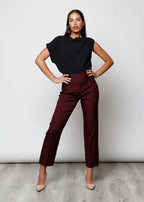 Pantaloni a vita alta - 009069