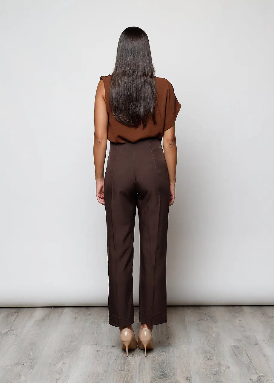 Pantaloni a vita alta - 009069