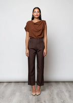 Pantaloni a vita alta - 009069