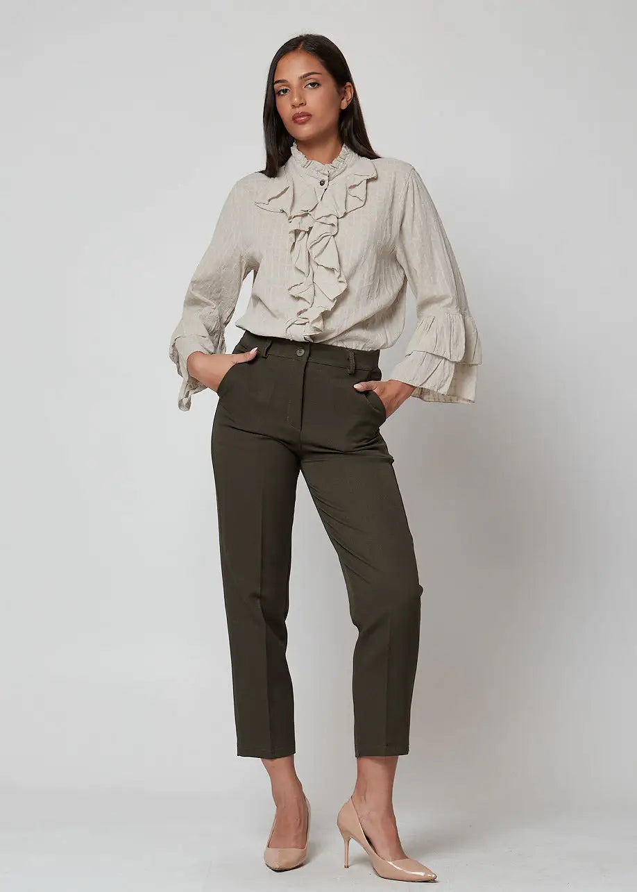 Pantaloni basic da donna - 223024