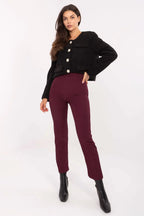 Pantaloni da donna a vita alta - 216742