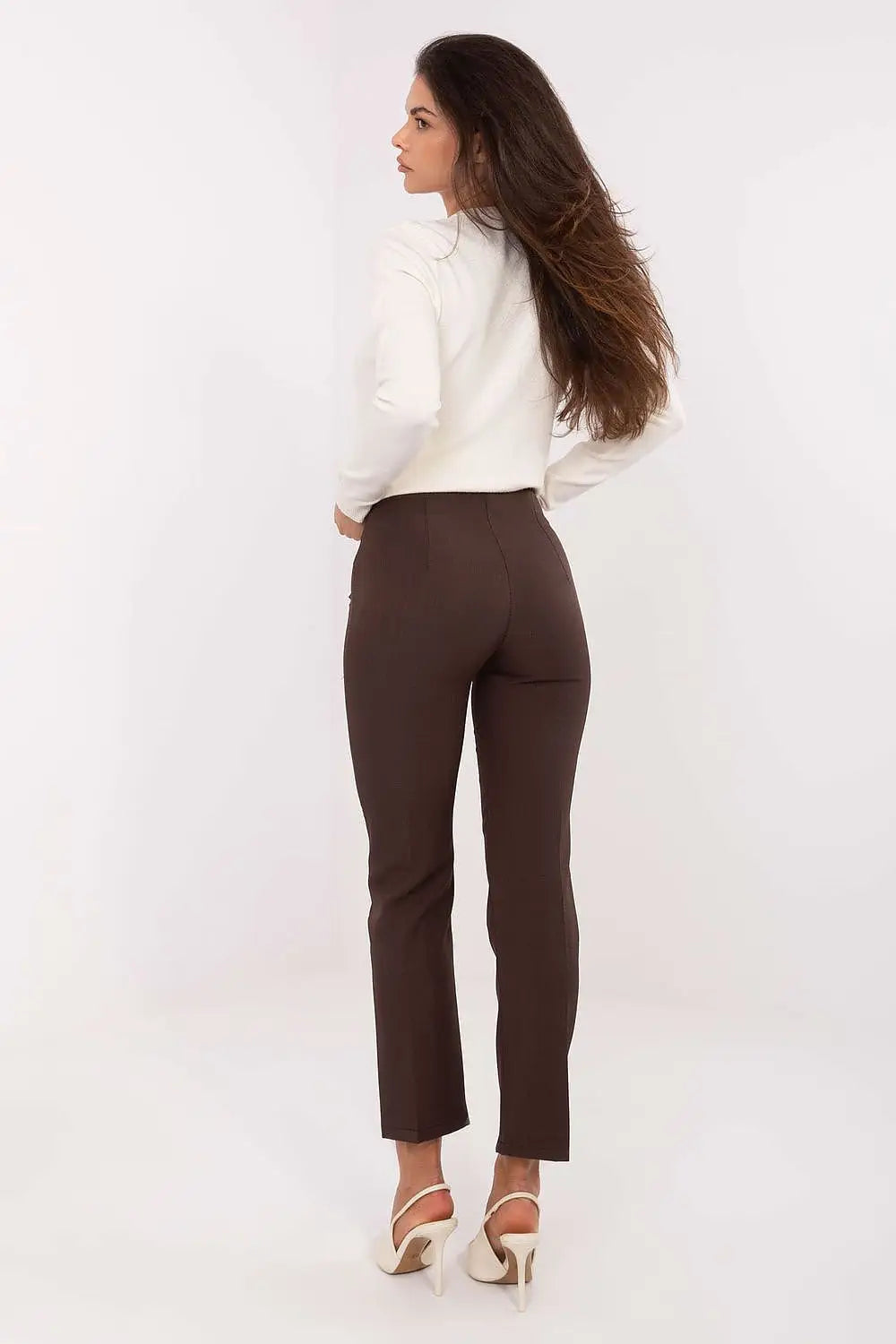 Pantaloni da donna a vita alta - 216742