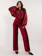 Pantaloni da donna con paillettes - 203163