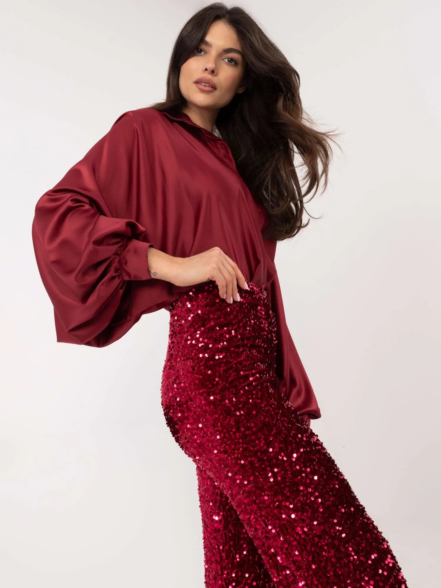 Pantaloni da donna con paillettes - 203163