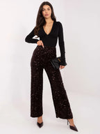 Pantaloni da donna con paillettes - 203163