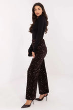 Pantaloni da donna con paillettes - 203163