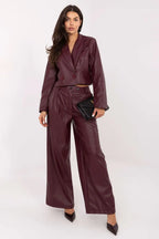 Pantaloni da donna in ecopelle - 220878