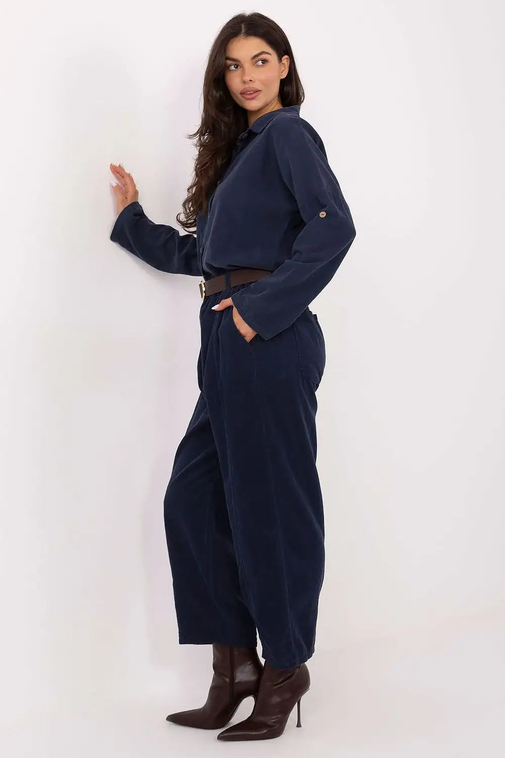 Pantaloni da donna in velluto - 220815