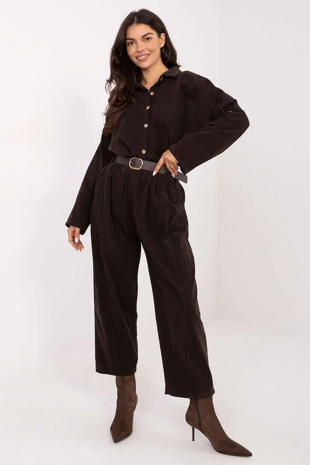 Pantaloni da donna in velluto - 220815