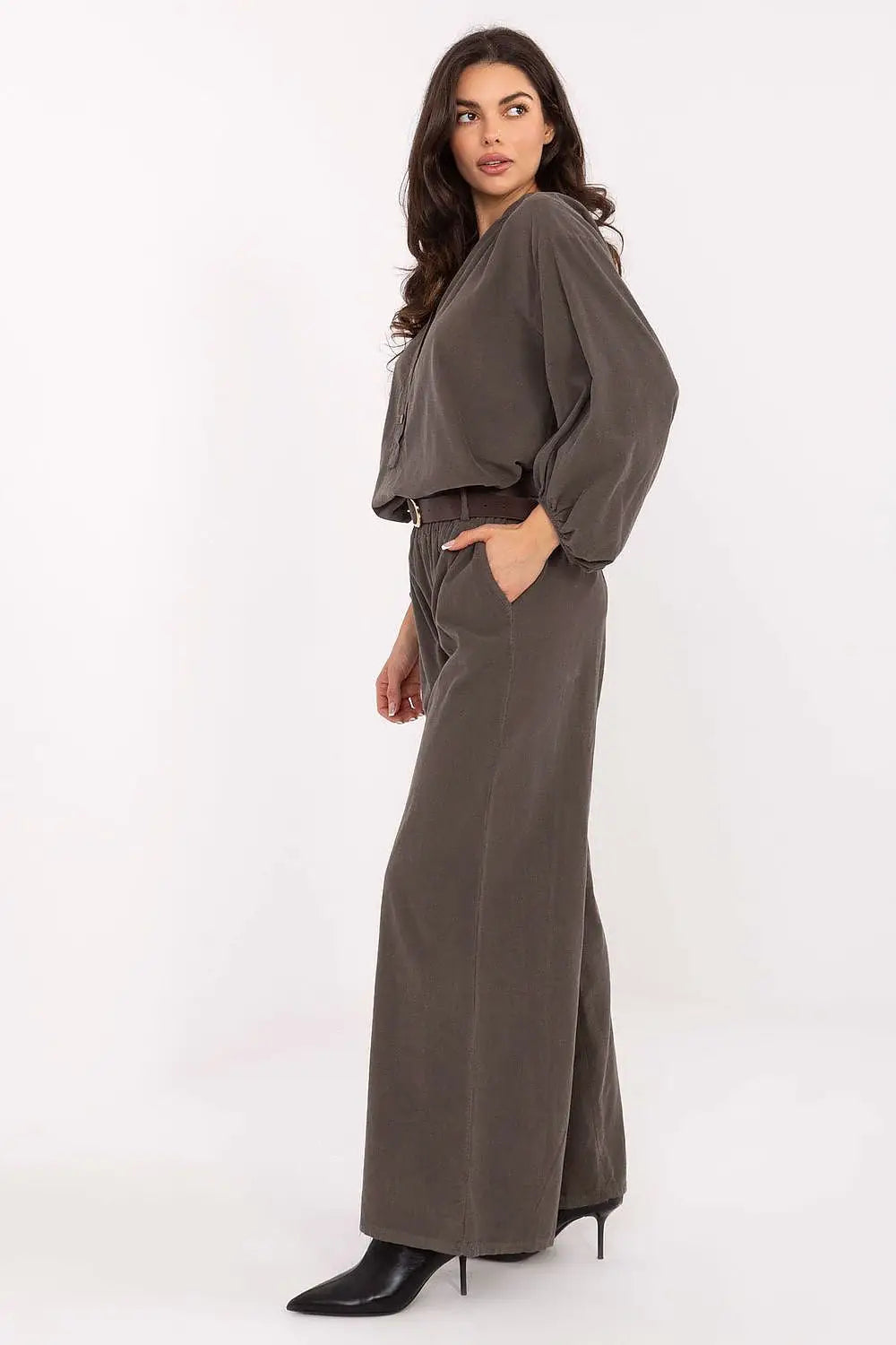 Pantaloni da donna in velluto - VENEZIA - 220280