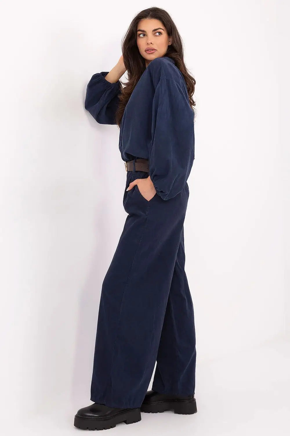 Pantaloni da donna in velluto - VENEZIA - 220280