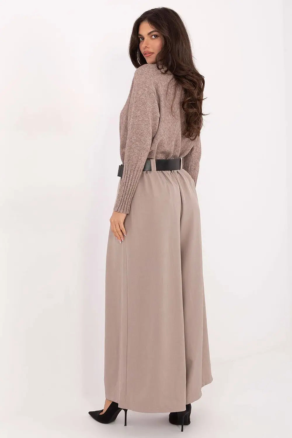 Pantaloni da donna palazzo in viscosa - 220022