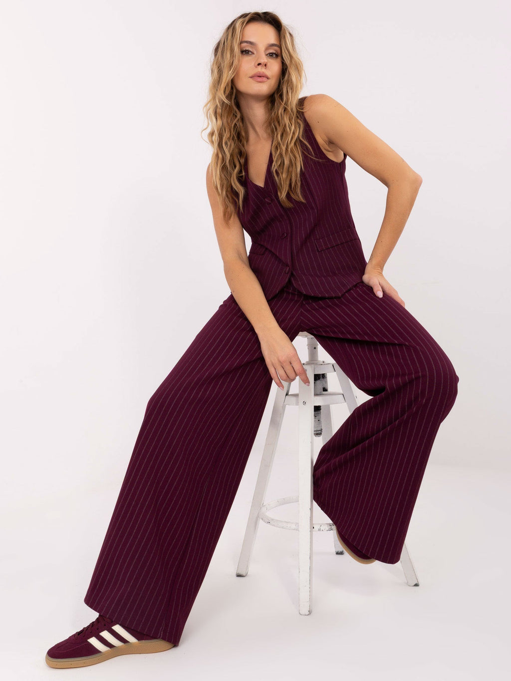 Pantaloni da donna gessati - 221429