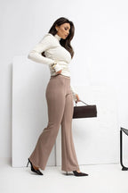 Pantaloni donna in viscosa elasticizzata - 221532