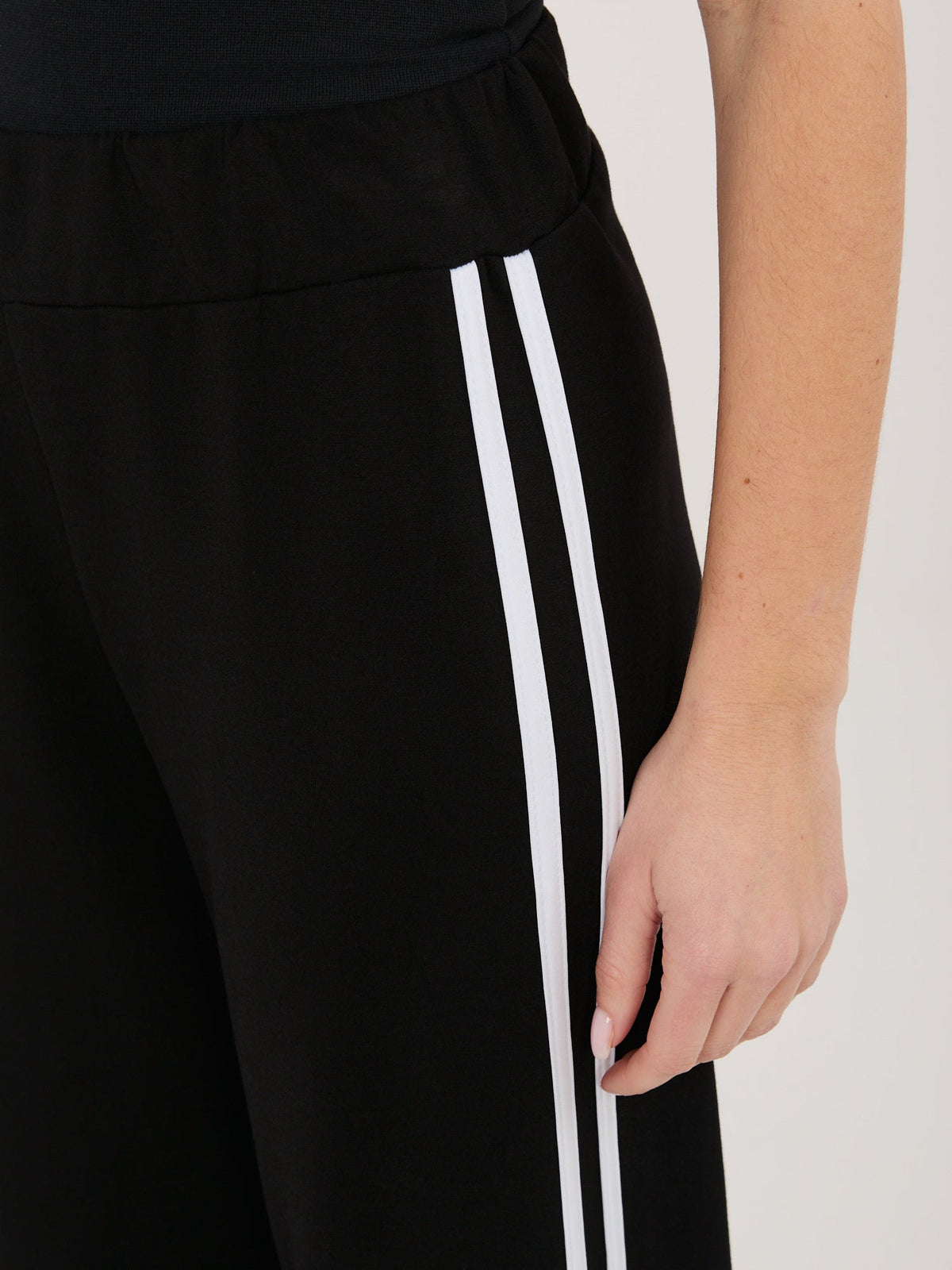 Taglia unica / Nero Pantaloni donna