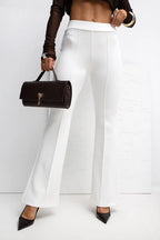 Pantaloni donna in viscosa elasticizzata - 221532M