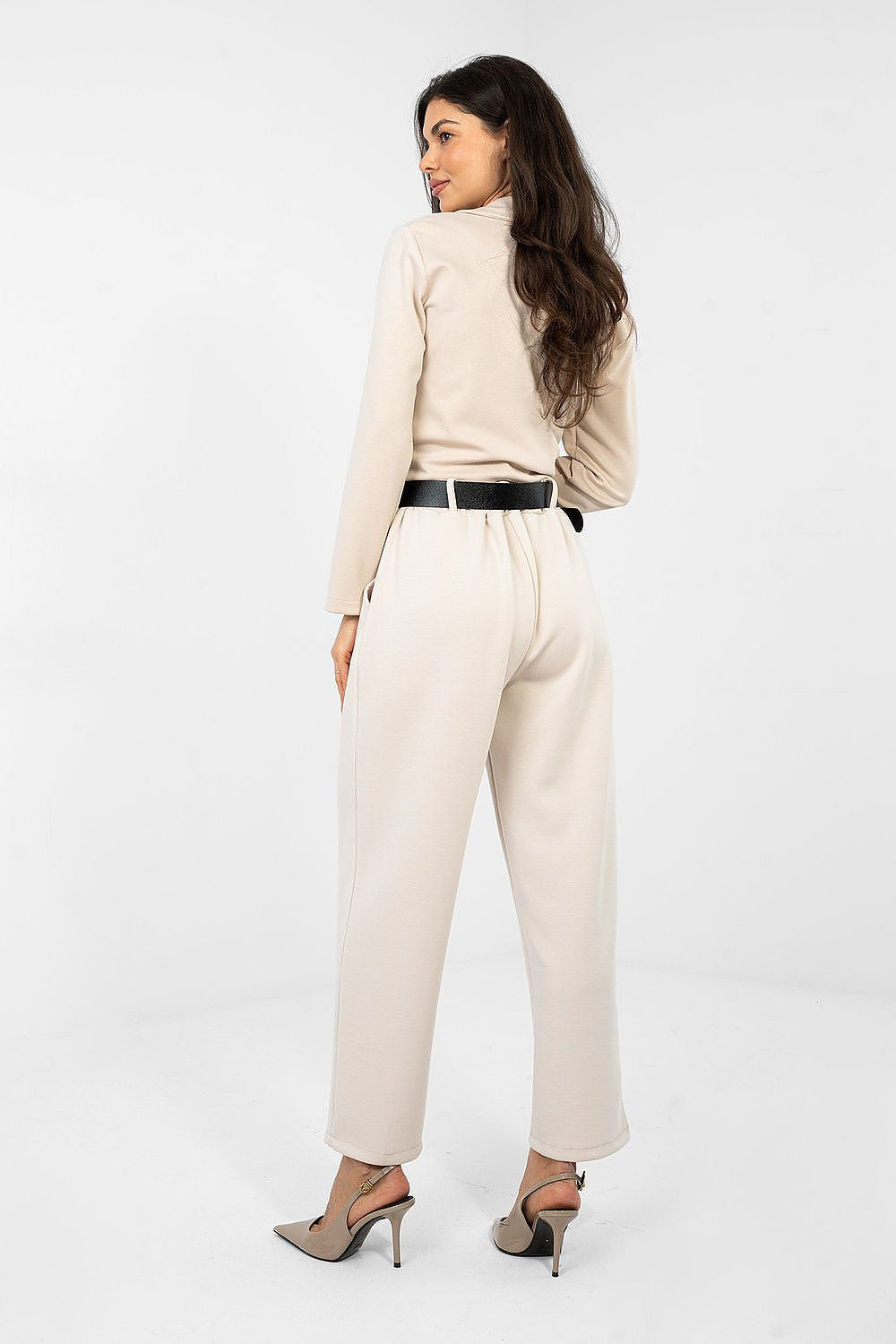 Pantaloni eleganti da donna in viscosa elasticizzata