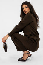 Pantaloni eleganti da donna in viscosa elasticizzata