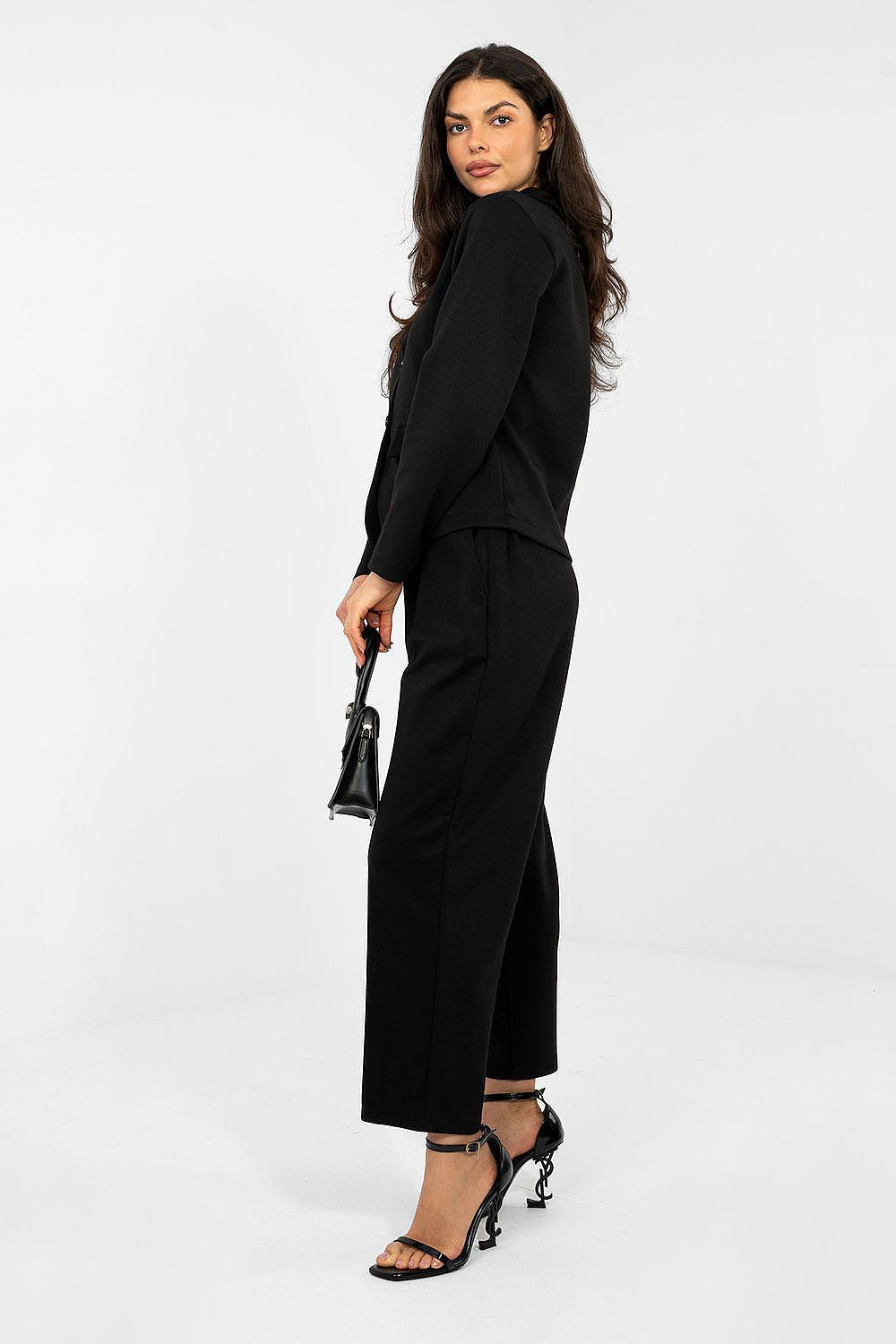Pantaloni eleganti da donna in viscosa elasticizzata