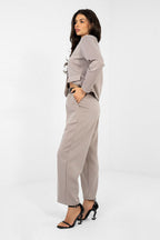 Pantaloni eleganti da donna in viscosa elasticizzata