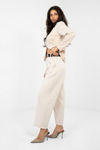 Pantaloni eleganti da donna in viscosa elasticizzata
