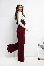 Pantaloni in viscosa elasticizzata - 222248