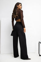 Pantaloni in viscosa elasticizzata - 222248