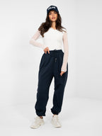 Pantaloni Jogger in 100% Cotone a Vita Alta (Abigail)