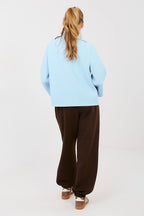 Pantaloni jogger in viscosa elasticizzata - 223748
