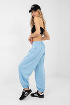 Pantaloni jogger in viscosa elasticizzata - 223748