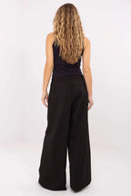 Pantaloni palazzo da donna eleganti gessati - 221425