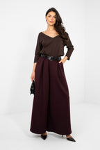 Viola / Universale Pantaloni palazzo eleganti