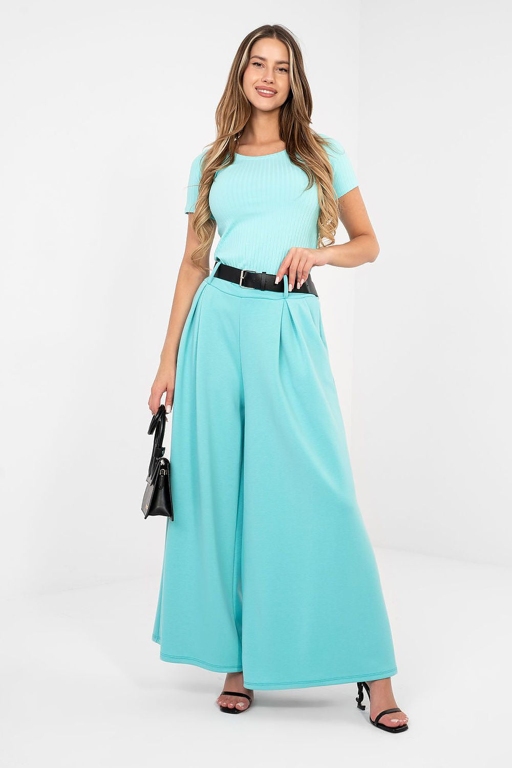 Verde / Universale Pantaloni palazzo eleganti