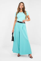 Verde / Universale Pantaloni palazzo eleganti