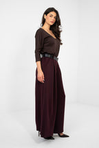 Pantaloni palazzo eleganti e confortevoli in viscosa