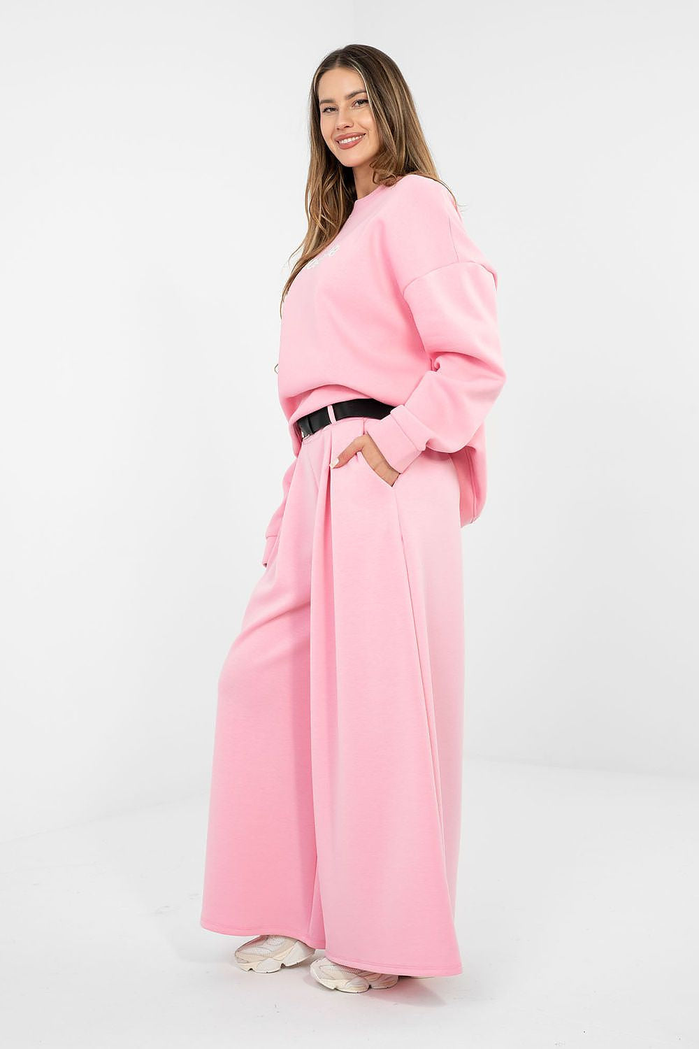 Pantaloni palazzo eleganti e confortevoli in viscosa