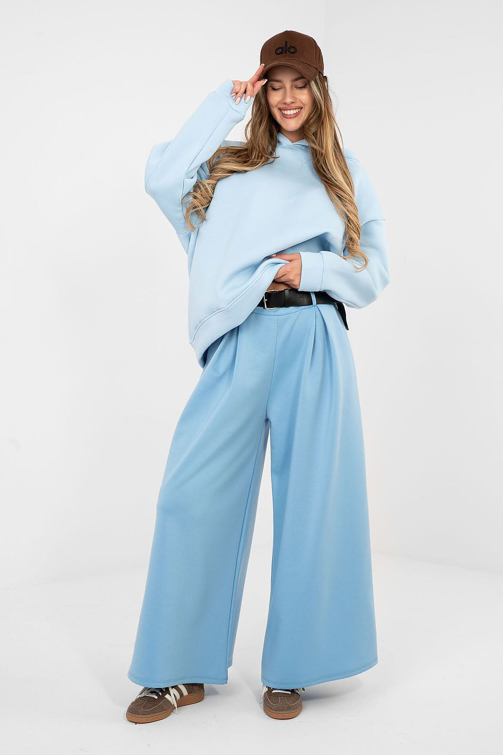 Azzurro / Universale Pantaloni palazzo eleganti