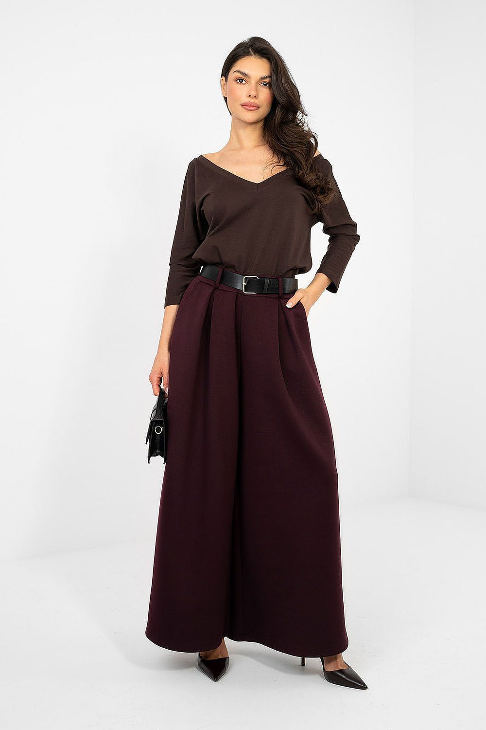 Viola / Universale Pantaloni palazzo eleganti