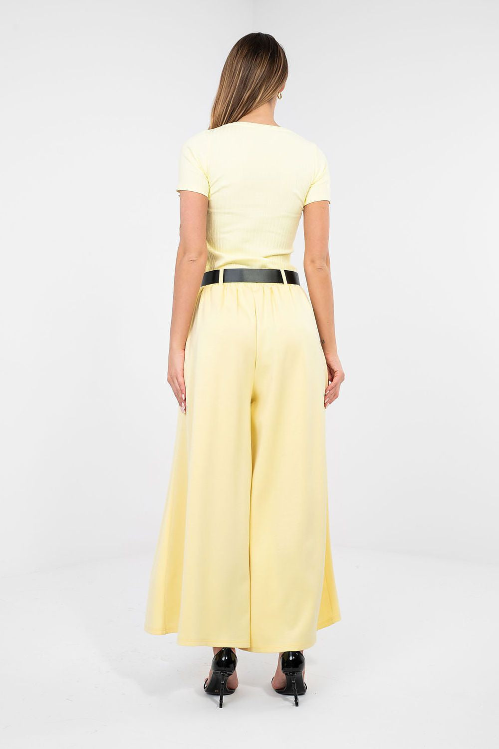 Pantaloni palazzo eleganti e confortevoli in viscosa