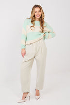 Pantaloni in velluto da donna taglio carrot - NANCY - 224381