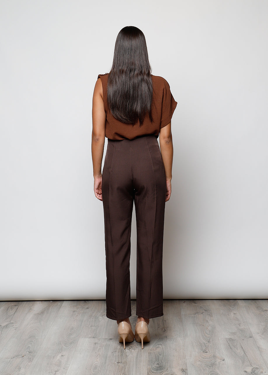 Pantaloni a vita alta - 009069