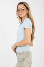 Polo in viscosa elasticizzata - JOSEPHINE - 224137