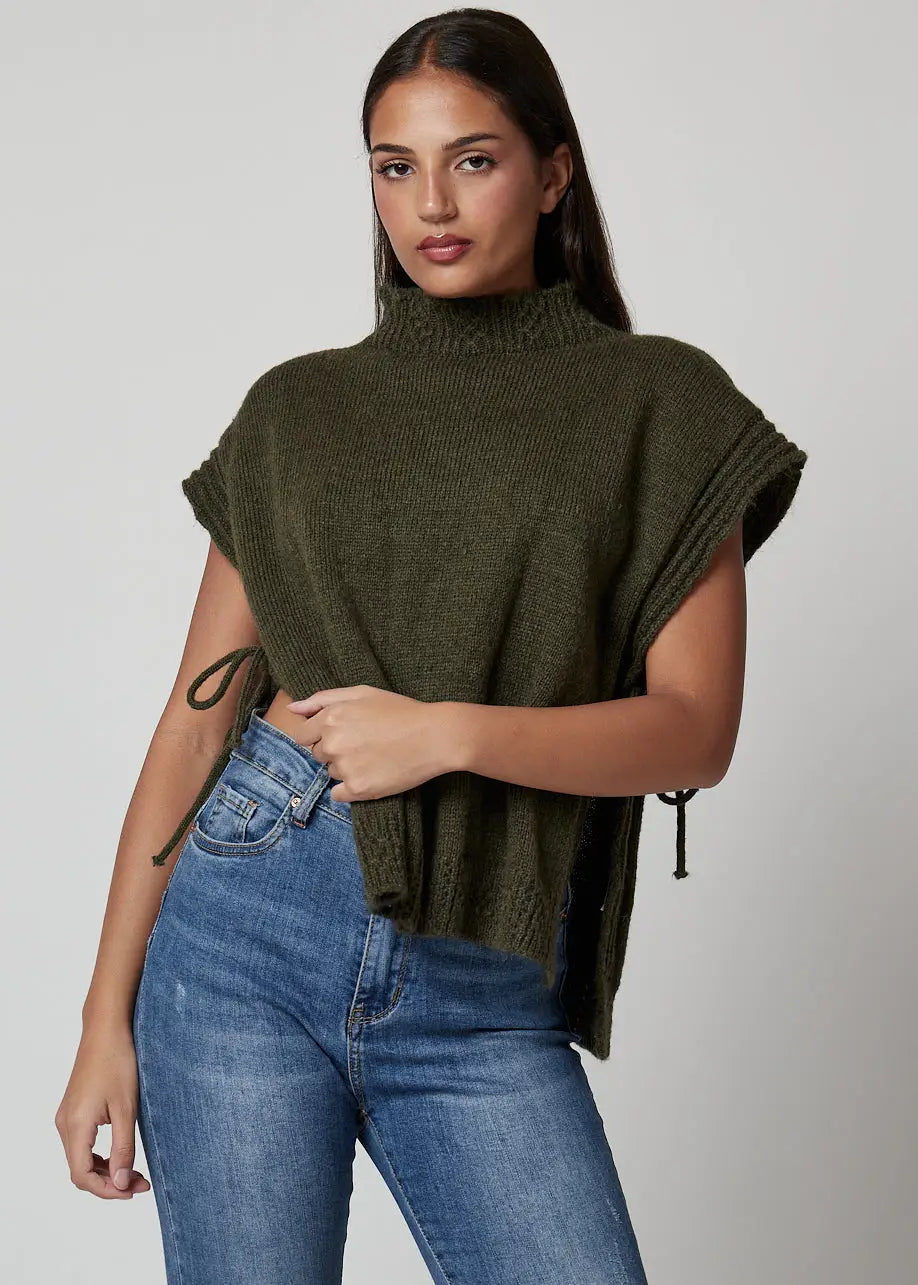 Poncho in maglia - U6562