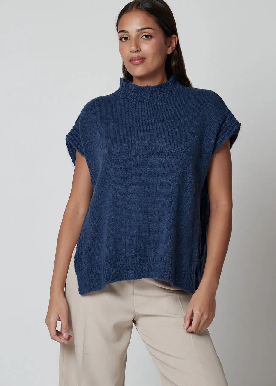 Poncho in maglia - U6562