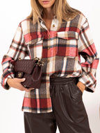 Serena - Sovraccamicia Oversize da Donna in Flanella