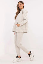 Set da donna composto felpa e pantaloni - 206124