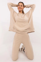 Set da donna composto felpa e pantaloni - 206124