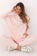 Set da donna composto felpa e pantaloni - 206124