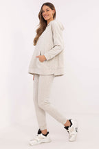 Set da donna composto felpa e pantaloni - 206124